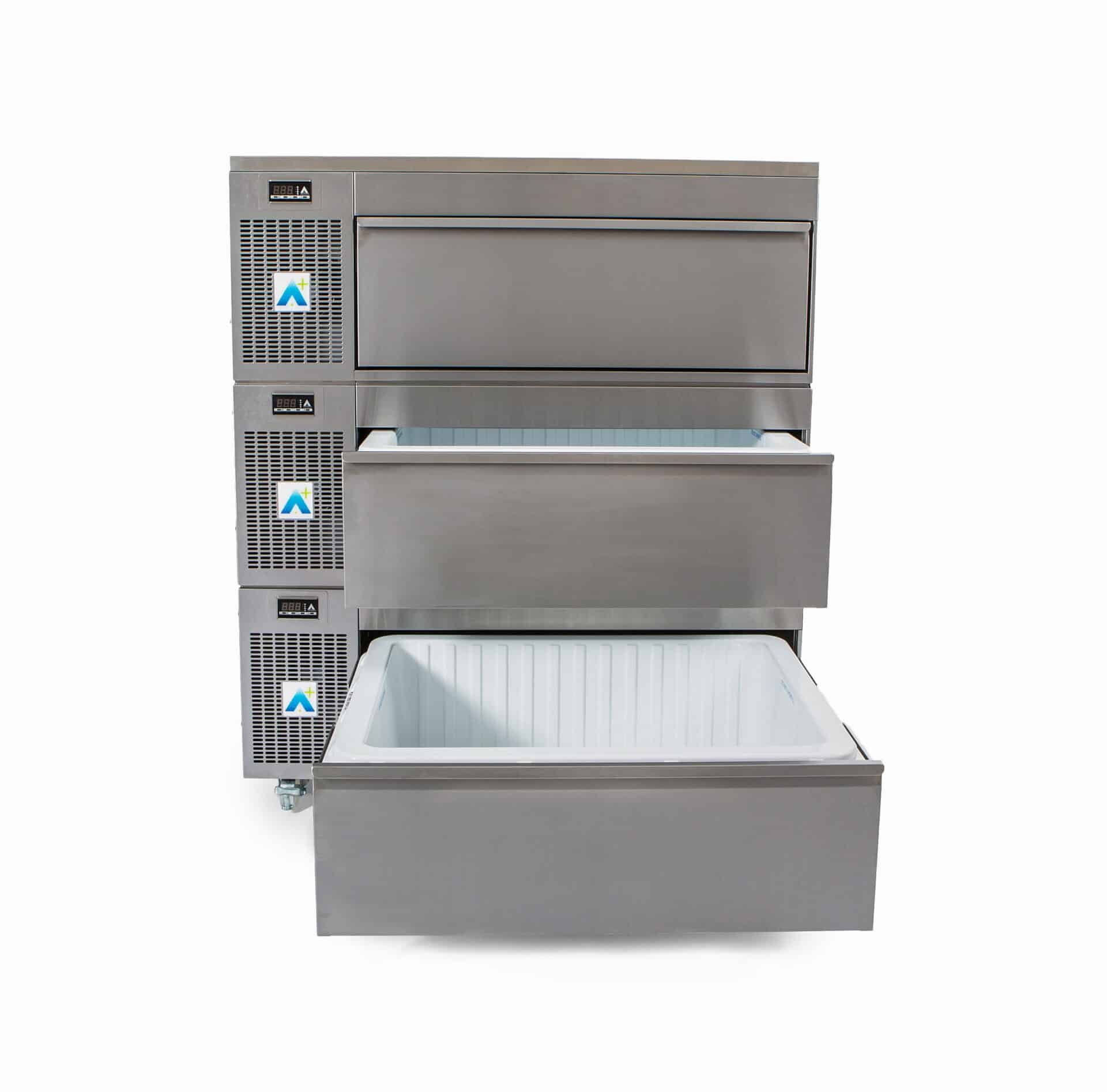BULK STORAGE – FRIDGE ONLY – THREE DRAWER – SIDE ENGINE – HCS3 SERIES