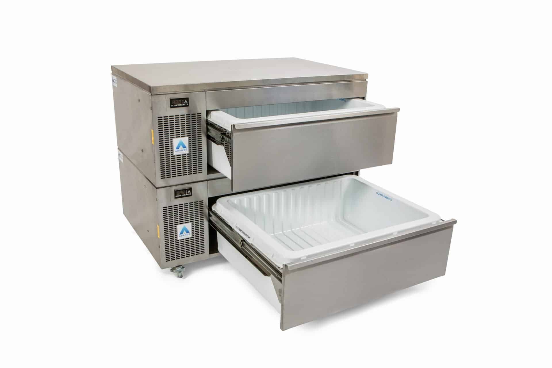 Prep Counter Two Drawer Side Engine Vcs2 Series Adande Uk