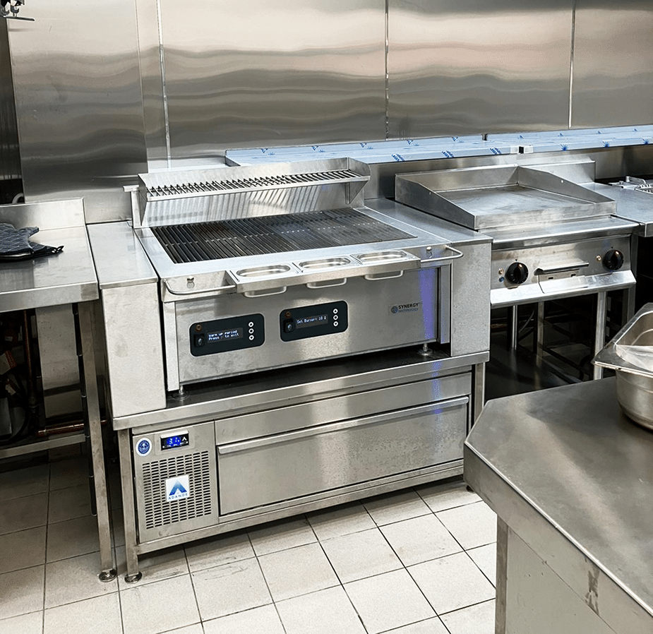 Refrigerated cassette drawer and Commercial synergy grill