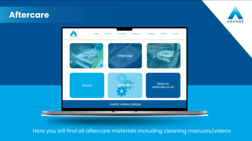 Adande refrigeration dealer portal