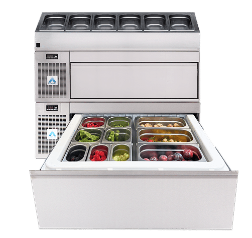 ADANDE COMMERCIAL REFRIGERATED SALADETTE UNIT