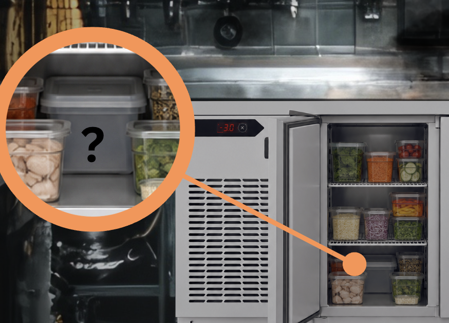 Commercial fridge cabinet